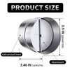 4 Inch Backdraft Damper Back Draft Vent Duct Shutter Blocker,