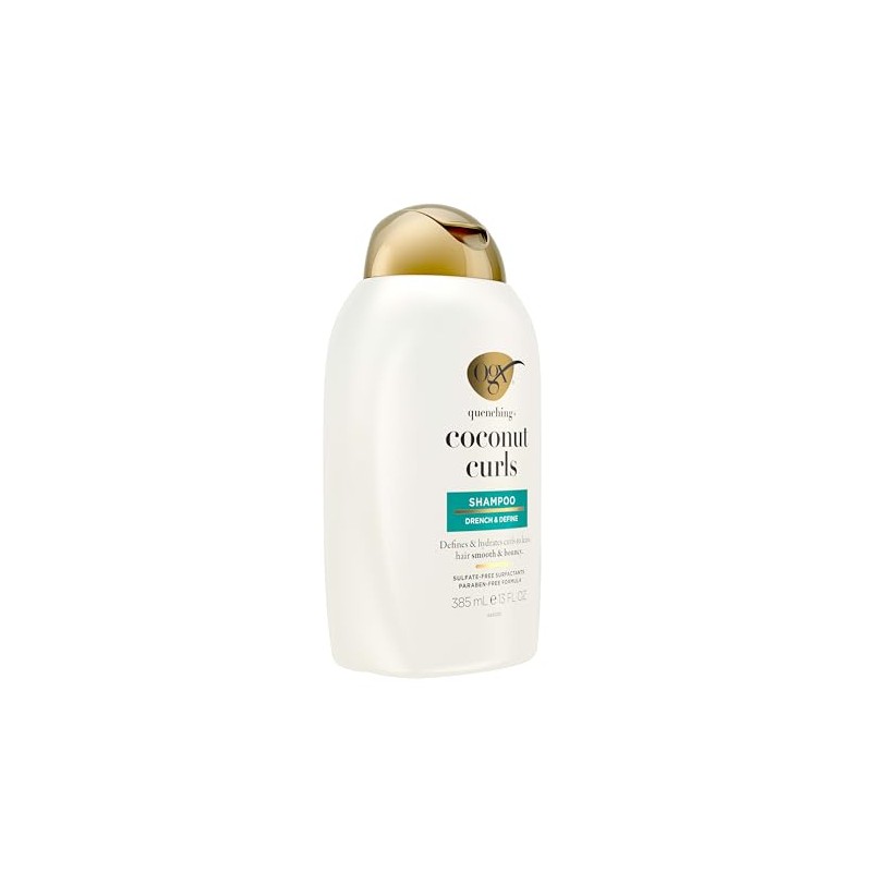 OGX, Shampoo de Coco para Rizos, 385 ml