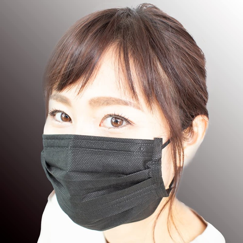 Cluster Premium Mask, 5 Pieces x 6 Set, Ultra Black,