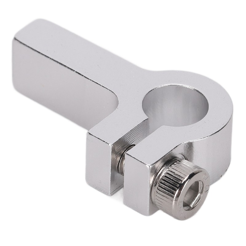 3Pcs Tube Clamp Hub Aluminum Shaft Clamping M4 Thread Mounting