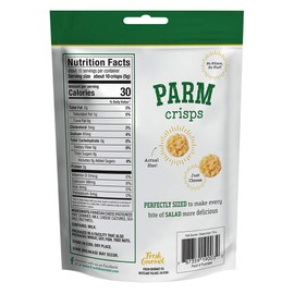 Fresh Gourmet Cheese Crisps, Parmesan, Great for Snacking and Salad Topper, 1.76 Ounce