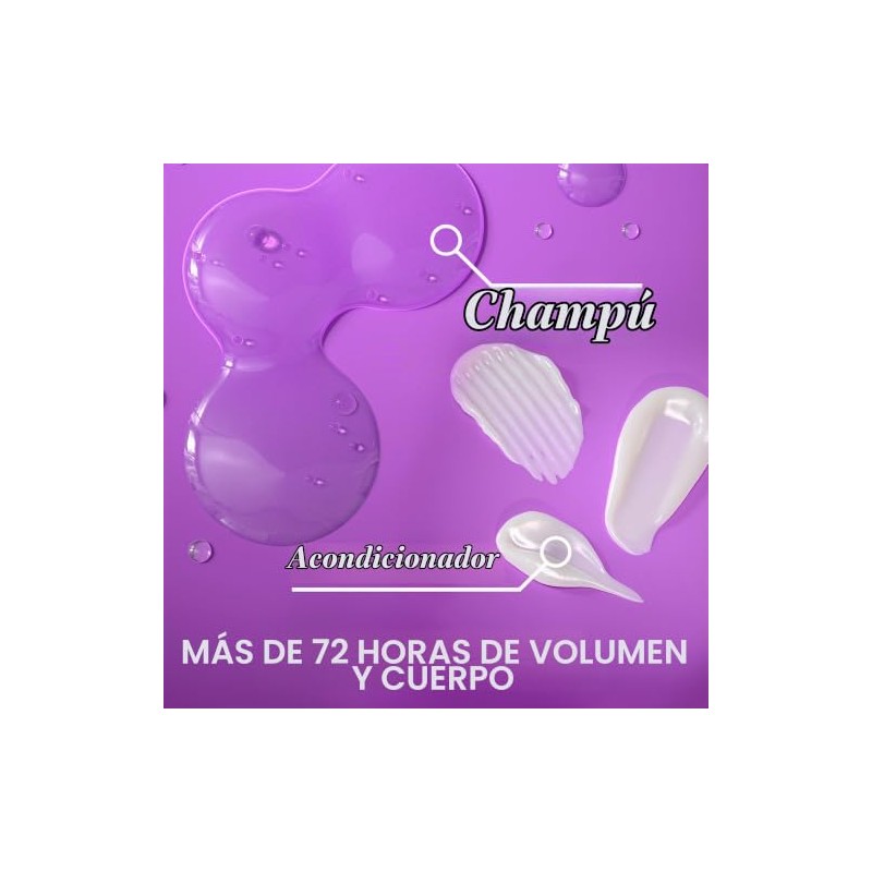 OGX, Shampoo Biotin Collagen, Ideal para Cabello Fino o Delgado,