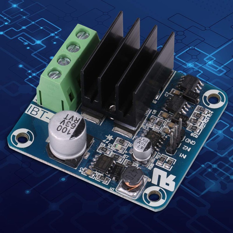 Motor Controller, Large Current 50A H-Bridge High-Power Single-Channel Motor Driver