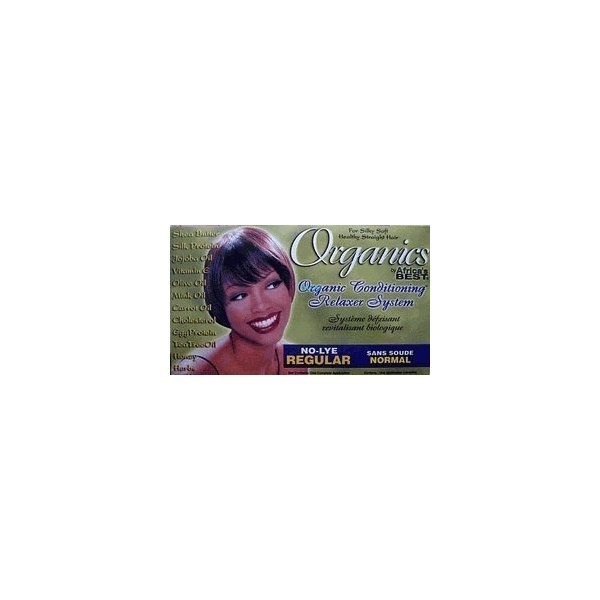 Africa Best ORGANICS No-Lye Conditioning Relaxer Kit-Regular