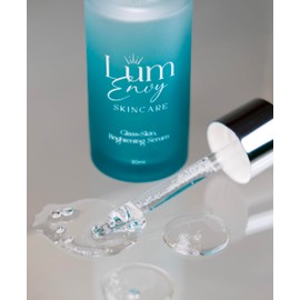 LumEnvy Salmon DNA Glass Skin Serum - Hydrating Korean Skincare Face Serum with PDRN, Niacinamide & Centella Asiatica | Brightening, Dry Skin, Anti-Aging, Dark Spots & Wrinkles | 30ml