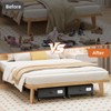 Somdot Under Bed Storage with Wheels, 2 Pack Under Bed