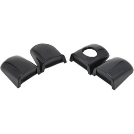 ORICNPART 9101JS 9101JR 9101GE 9101.GG 9101.AX matt/hell für Citroen für Berlingo für Peugeot für Partner für Fiat Türgriff Endkappen Auto Außenteile (hell)