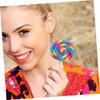 Alasum 4pcs Simulation Lollipop Toys Candy Clay Candy Decoration Party