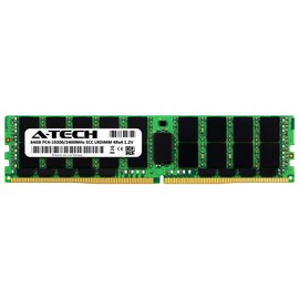 A-Tech 64GB RAM Replacement for HPE 805358-B21, 819413-001, 809085-091 | DDR4 2400MHz PC4-19200 ECC LRDIMM 4Rx4 1.2V Load Reduced DIMM Memory Compatible for Apollo, ProLiant Gen9 Servers