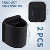 Koongloong 2PCS Car Cup Holder Clip on Door Back Seat