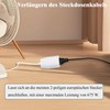 MejaRizon Pack of 2 Euro Plug Flat, Euro Coupling Flat,