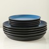Stone Lain Albie Stoneware 32-Piece Modern Dinnerware Set, Kitchen Plates