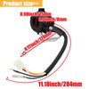 QAZAKY Throttle Housing Start Kill Switch Control Left Right Brake