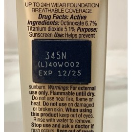 Lancome 345N - Teint Idole Ultra Wear Longwear Foundation SPF 25 NIB 12/25 (#PP5