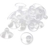 TANGMENGXI 20PCS 18mm/0.7" Furniture Desk Glass Transparent Anti-Collision Suction Cups
