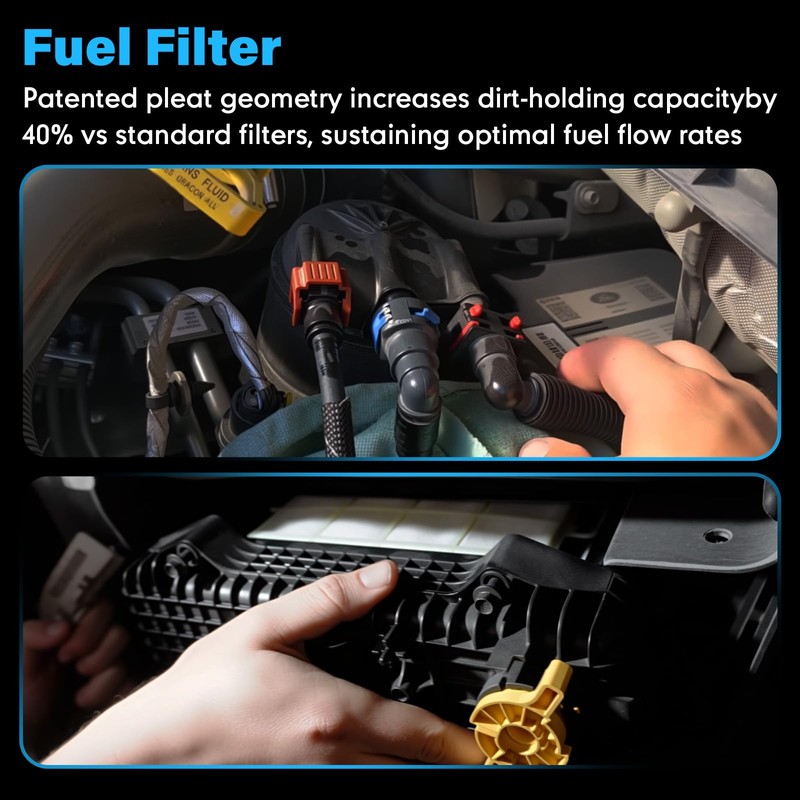 LINKCRO 6.7L Diesel Filter Kit Fit for Ford F250 F350