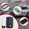 Beefunny Remote Key Fob Replacement for Toyota Highlander 2008 2009