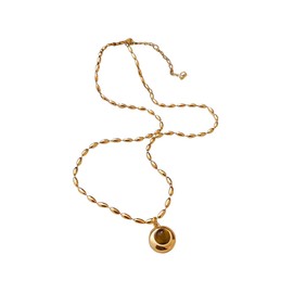 Wagoodter Pendant Necklaces Gold Tone Necklace Women Necklaces Delicate Ladies Fashion Jewelry Girls Jewelry Gifts, NO