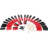 15 Amp Unassembled Red/Black Anderson Powerpole Connectors (Sets: 10)