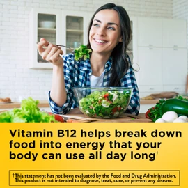 Nature Made Nature Made Energy B12 1000 mcg, Dietary Supplement for Energy Metabolism Support, 80 Gummies, 40 Day Supply