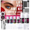 6-IN-1 Lash Lift and Brow Lamination Kit, Black & Dark