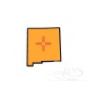 New Mexico State map Flag Decals & Stickers