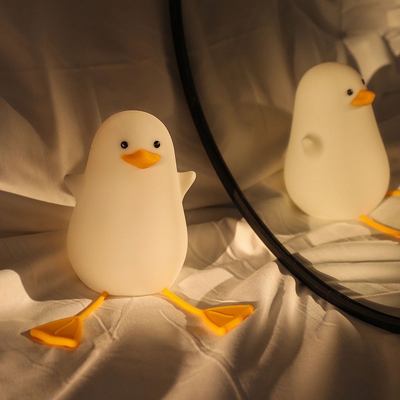 LED Night Light Cute Exquisite Touch Control USB Charging Night