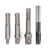 Shallho 4 Pieces Drill Socket Adapter Set, SDS Plus Socket