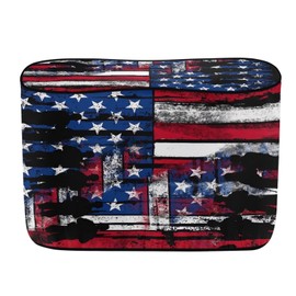 Oramclsy American Flag RV Propane Tank Cover for Travel Trailer,UV Protection Dirtproof 2 Tank Propane Cover for Universal 20/30/40 Pound Canisters with Zippers