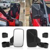UTV Side View Mirrors, PSLER UTV Universal Rear View Side