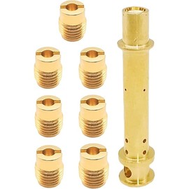 YAMAKATO Aftermarket Carburetor Jet Kit for Predator 212 cc Hemi or Non Hemi 032 033 034 035 036 037 038 and 140 E-Tube, Also for 196cc GX160 GX200……