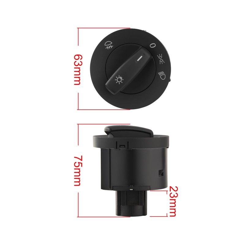 Madlife Garage Controls 1K0941431N Light Switch Headlight Switch Light Switch