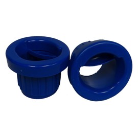 Dark Blue Color Hand Saver Dispenser for Stretch Wrap - 12" - 18", 3" Core - 2 Pair