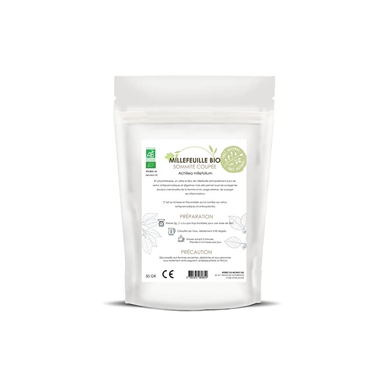 Yarrow – Cut Sommité – 50 g