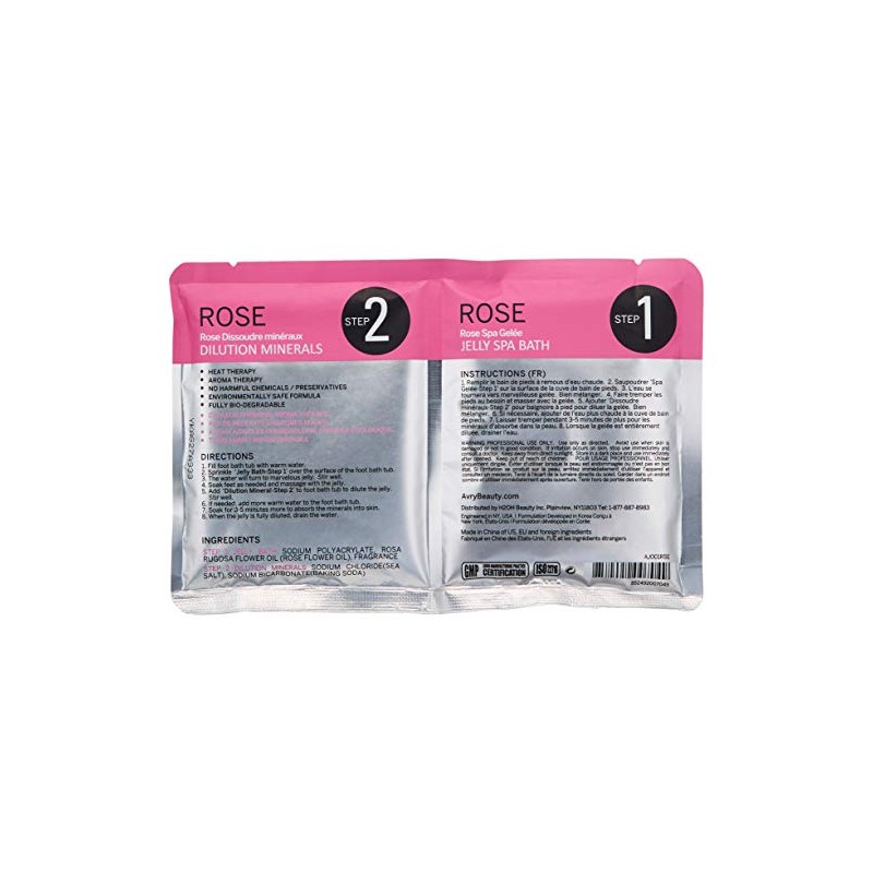 AvryBeauty Gel-Ohh Jelly Spa - Rose, 1 ct.