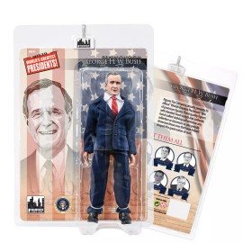 US Presidents 8 Inch Figures Series: George H.W. Bush SR. [Blue Suit]