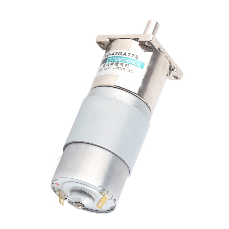 DC Gear Motor Mini Low Speed CW CCW Permanent Magnet