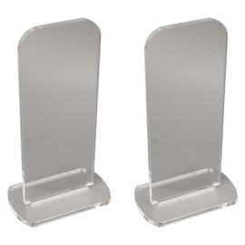 Boxing Glove Display Case Holder Showcase, Acrylic Display Case for Full Size Boxing Glove, Baseball Glove Display Case Holder Showcase, Elegant Riser Stand (Transparent)