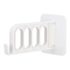 4 Hole Clothes Rack, Plastic Wall Mounted Clothes Storage Rack