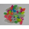 BUSDUGA - Luminous stones, glow-in-the-dark pebbles - indoor/outdoor (colourful 400