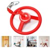Children's Ninja Swing Obstacle Wheel, Rotatable Monkey Samurai Ninja Obstacle