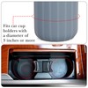 Car Cup Holder Sunglasses Stand, Extra Large Grey Soft Silicone
