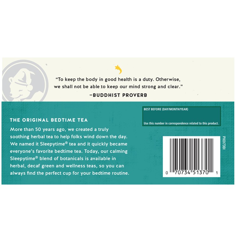 Celestial Seasonings Wellness Tea, Sleepytime Throat Tamer, Caffeine Free Sleep