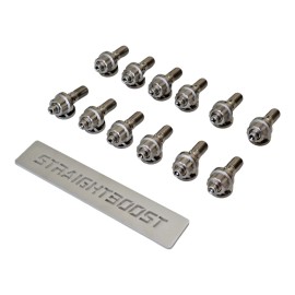 STRAIGHTBOOST Titanium Turbo Manifold Header Stud Kit for Honda B16 B18 B20 D15 D16 D17 H22