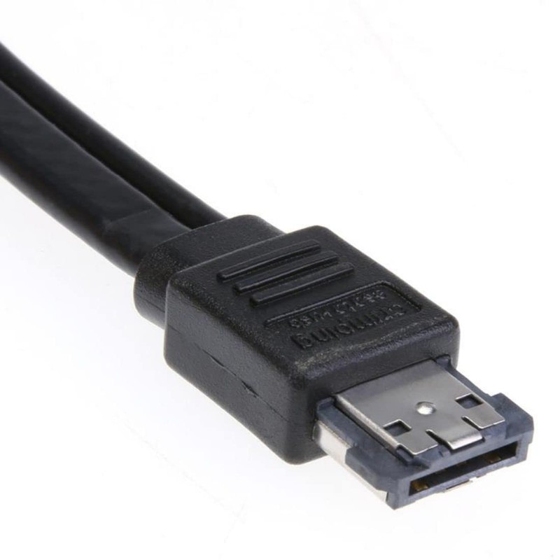 CY 50cm eSATAp Power ESATA Combo to SATA 22pin &