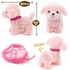 Mother Garden 506-58287 Walk Together Series Poodle-chan Pink (Plush, Dog,