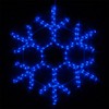 Wintergreen Lighting LED Hanging Snowflake Decorations – Christmas Decoration (12,