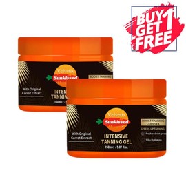 Velvetix Tanning Gel – 5.07oz Fast Tan Accelerator for Outdoor Use | Moisturizing, Smooth Finish, Water-Resistant Body Care Radiant Moisturizer:_2PCS-zhnj
