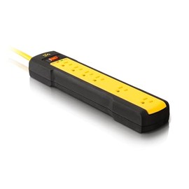360 Electrical Heavy-Duty 6-Outlet Surge Strip (8ft)