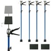 Goldshire 4 Pack Adjustable Support Pole, Construction Rods for Cabinet